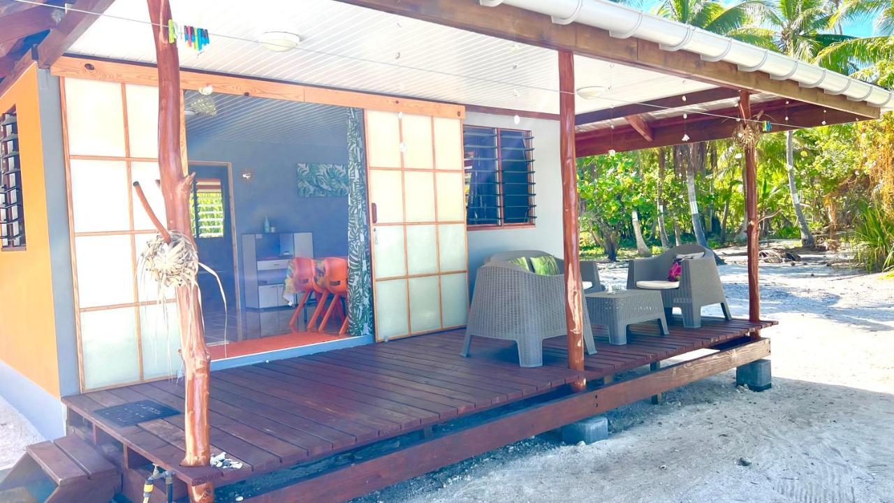 Hiti Tikehau, The Ocean Side Bungalow Villa Exterior photo